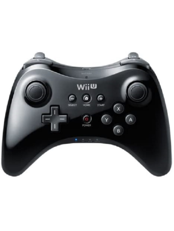 Wii U Pro Чорний Контролер